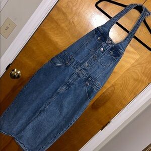 Universal Thread Blue Halter Denim Dress 🔥